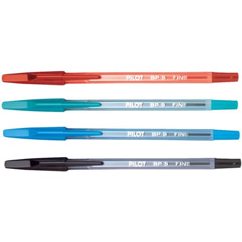 Penna a sfera ricaricabile Pilot BPS punta fine 0,7 mm nero 001606